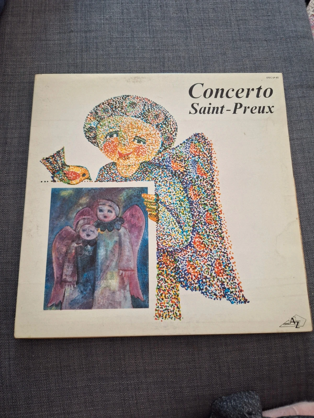Vinyle 33T Saint Preux Concerto pour une voix Disc AZ